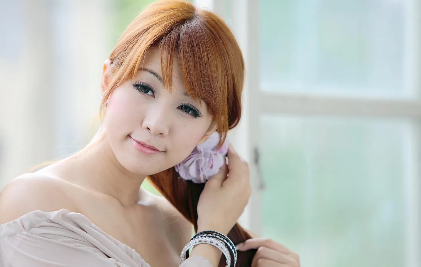 [爱美足] NO.210 小雯 露肩牛仔短裤凉高美腿 街拍#[80P]-1