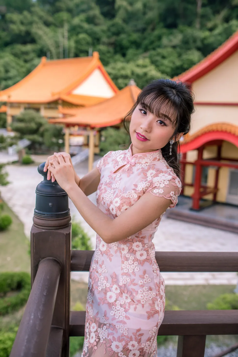 [爱美足] NO.188 余宸 旗袍高跟美腿 街拍#[88P]-10