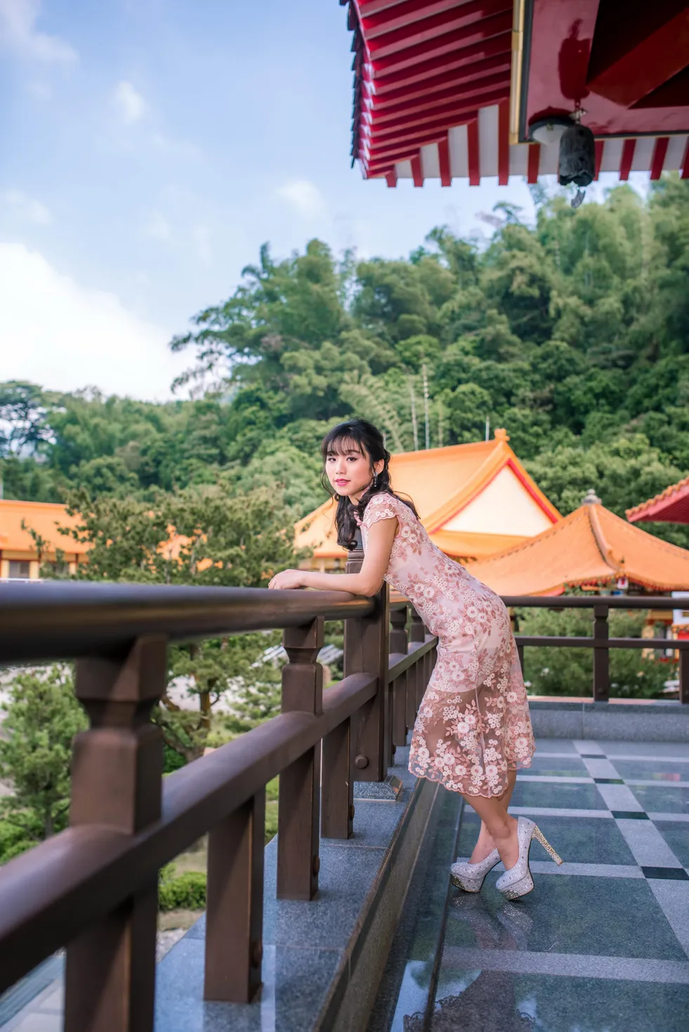 [爱美足] NO.188 余宸 旗袍高跟美腿 街拍#[88P]-2