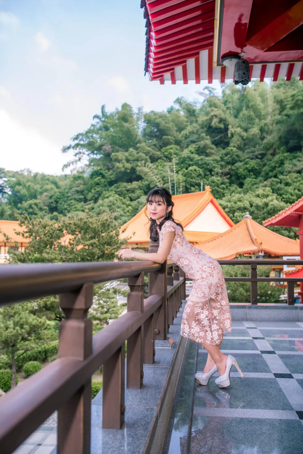 [爱美足] NO.188 余宸 旗袍高跟美腿 街拍#[88P]-3