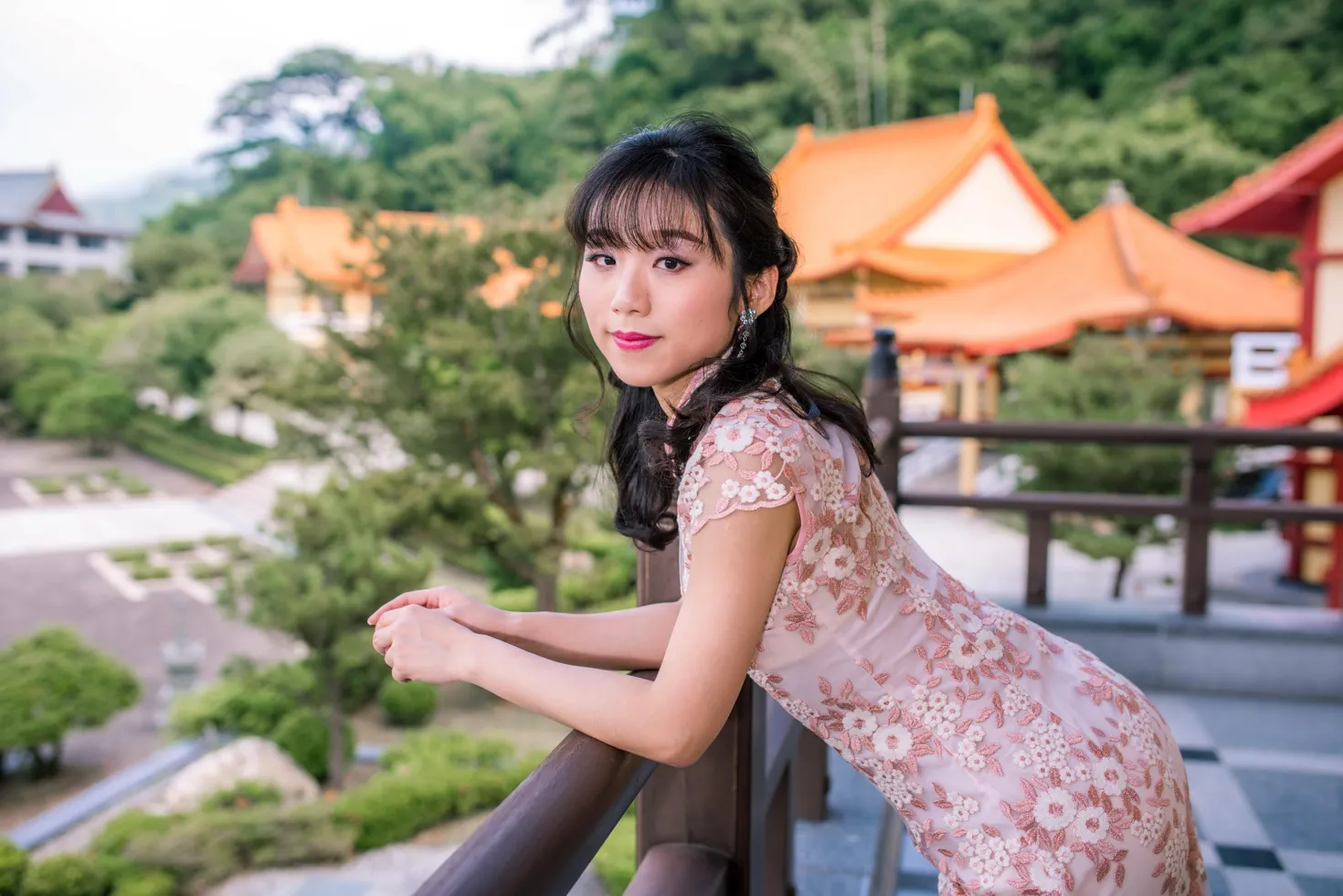 [爱美足] NO.188 余宸 旗袍高跟美腿 街拍#[88P]-4