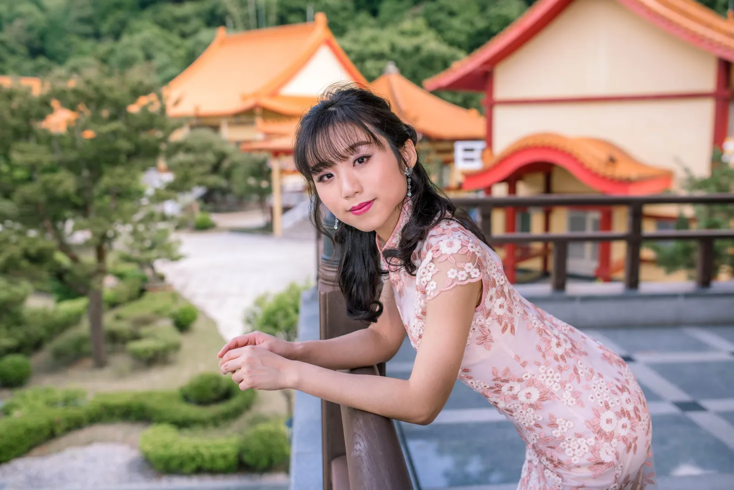 [爱美足] NO.188 余宸 旗袍高跟美腿 街拍#[88P]-5