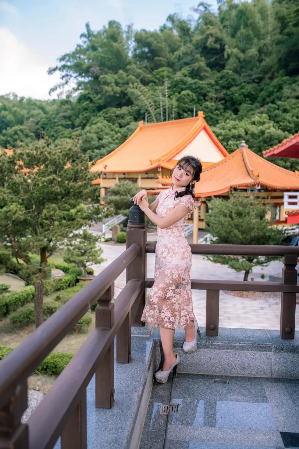 [爱美足] NO.188 余宸 旗袍高跟美腿 街拍#[88P]-7