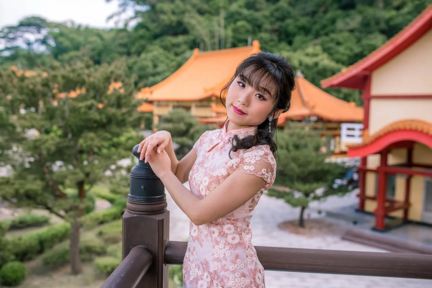 [爱美足] NO.188 余宸 旗袍高跟美腿 街拍#[88P]-8