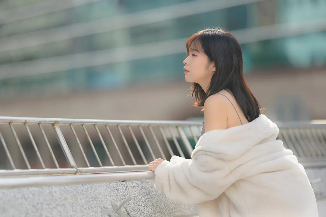 [爱美足] NO.215 YoYo 牛仔短裤长靴 街拍#[105P]-8