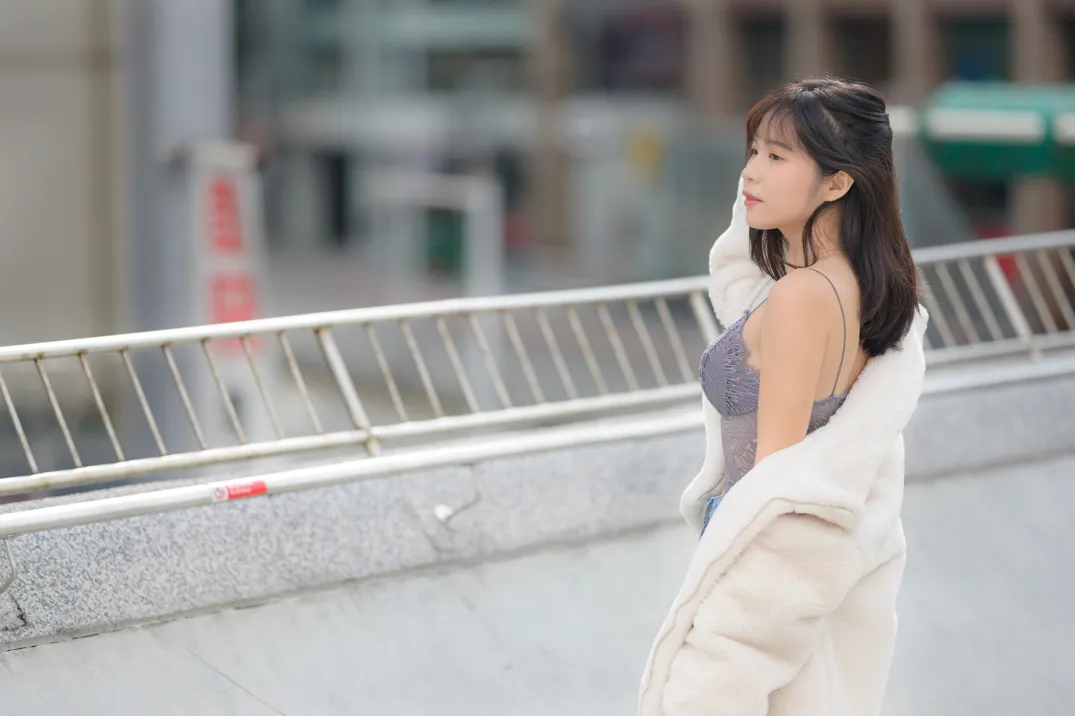 [爱美足] NO.215 YoYo 牛仔短裤长靴 街拍#[105P]-9