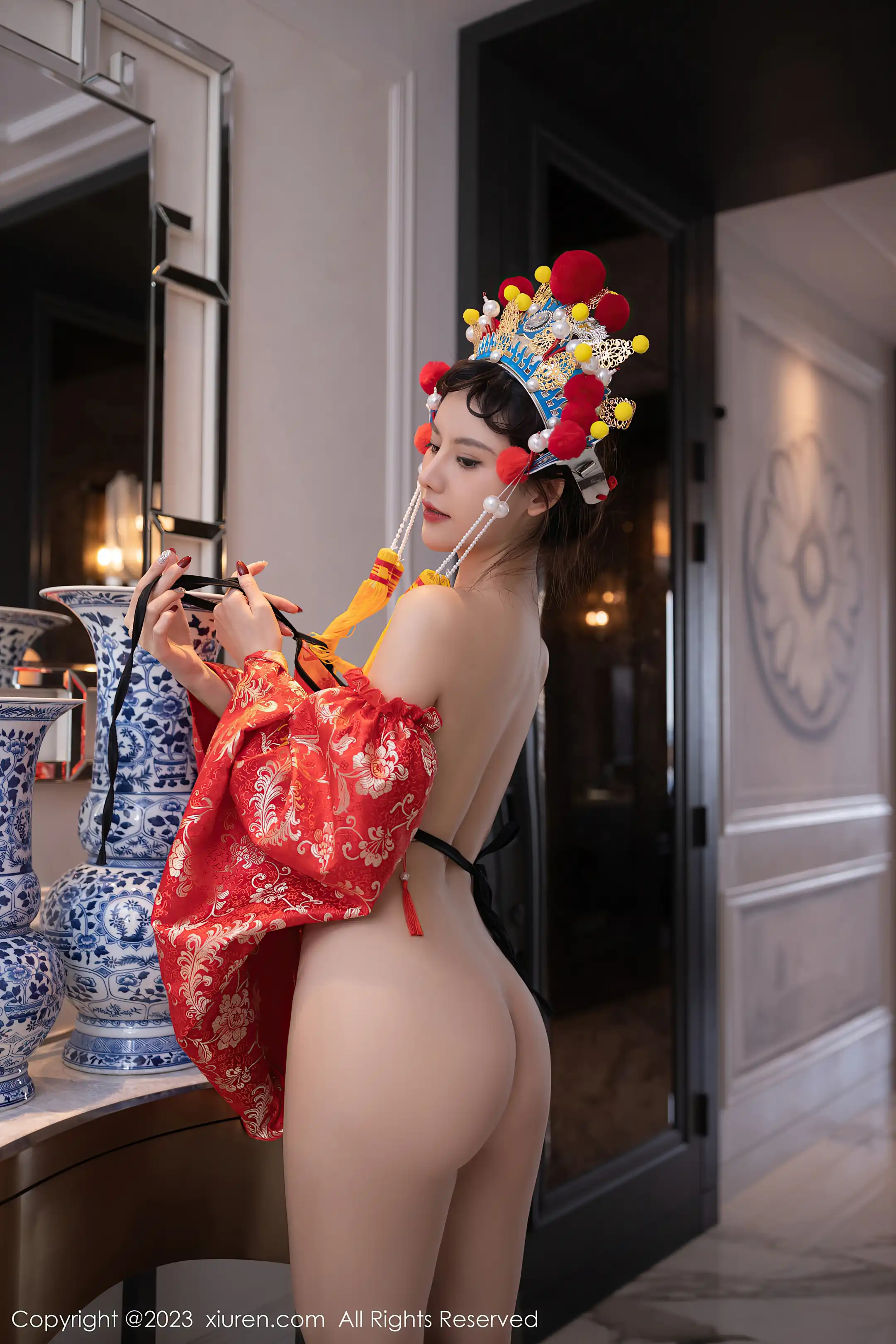 [秀人网] 2023.02.22 NO.6308 就是阿朱啊#[82P]-9