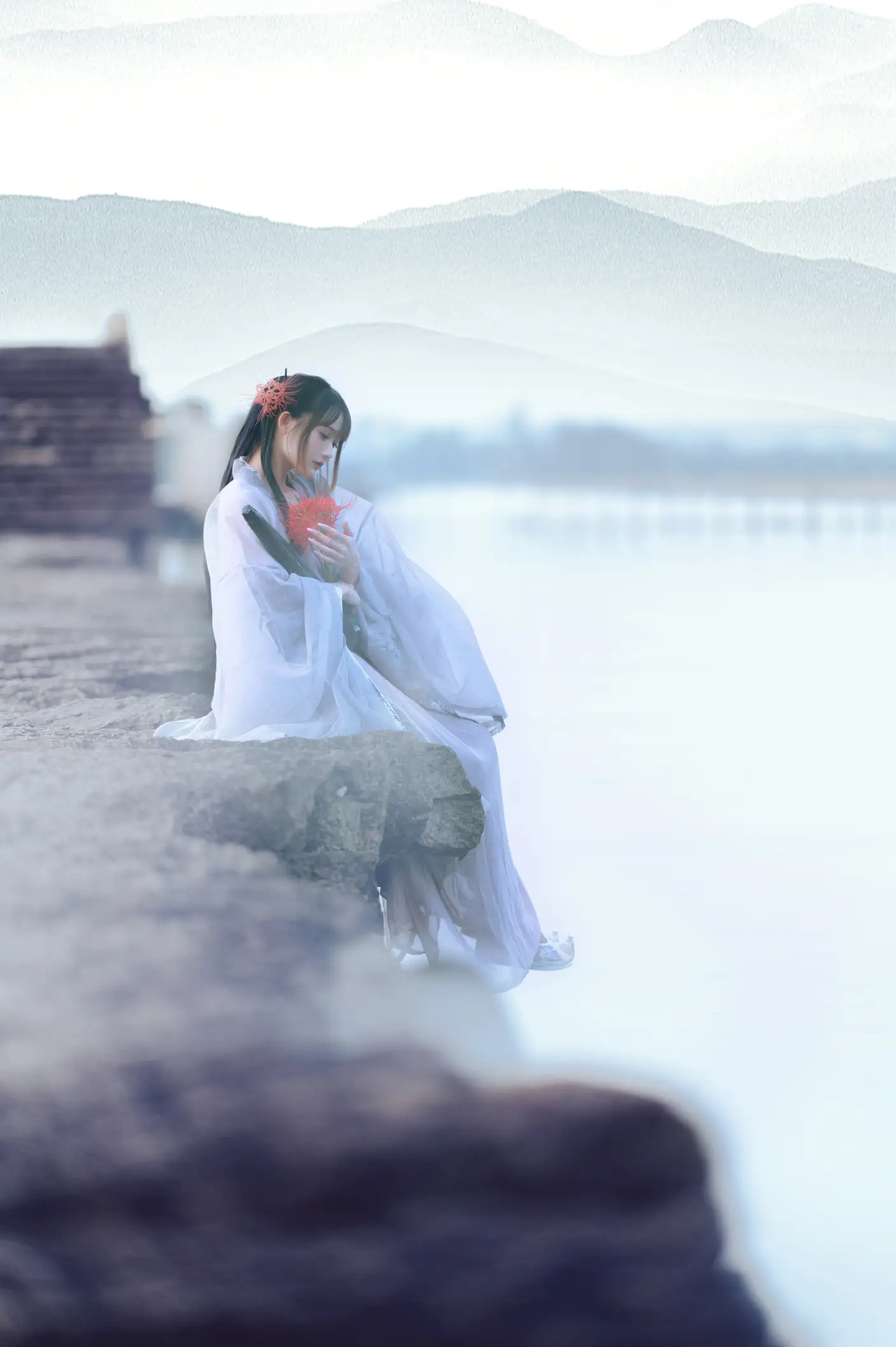 [艺图语] 2022.07.15 Vol.1485 – 暮空照水 兔子Zzz不吃胡萝卜#[32P]-2