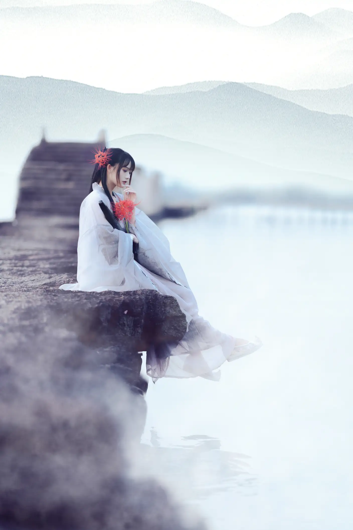 [艺图语] 2022.07.15 Vol.1485 – 暮空照水 兔子Zzz不吃胡萝卜#[32P]-3