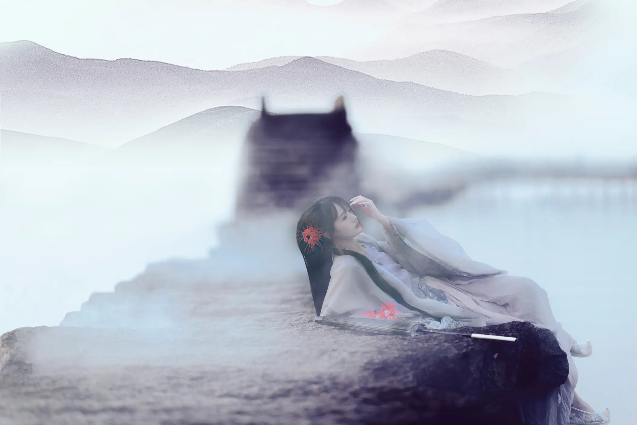 [艺图语] 2022.07.15 Vol.1485 – 暮空照水 兔子Zzz不吃胡萝卜#[32P]-5